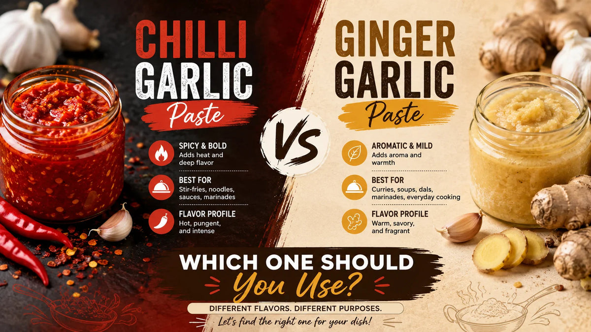 Chilli Garlic Paste vs Ginger Garlic Paste: Which One Should You Use?