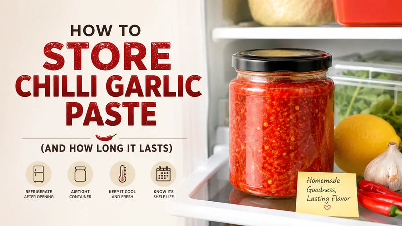 How to Store Chilli Garlic Paste (and How Long It Lasts)