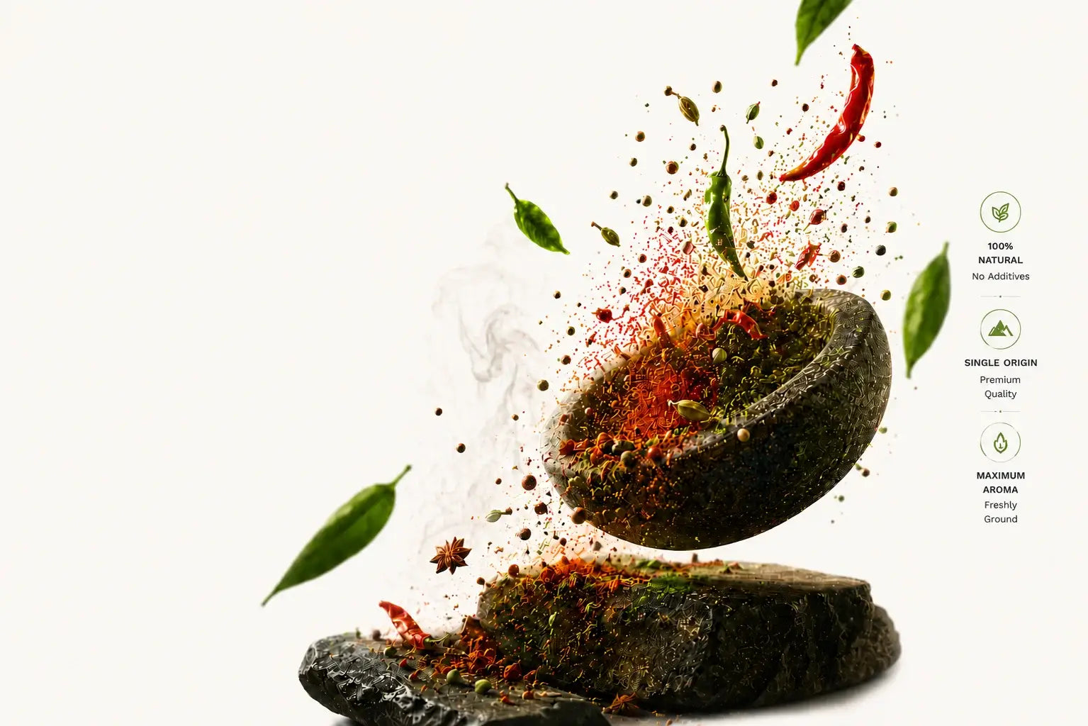 Pakistan's purest spices, freshly ground